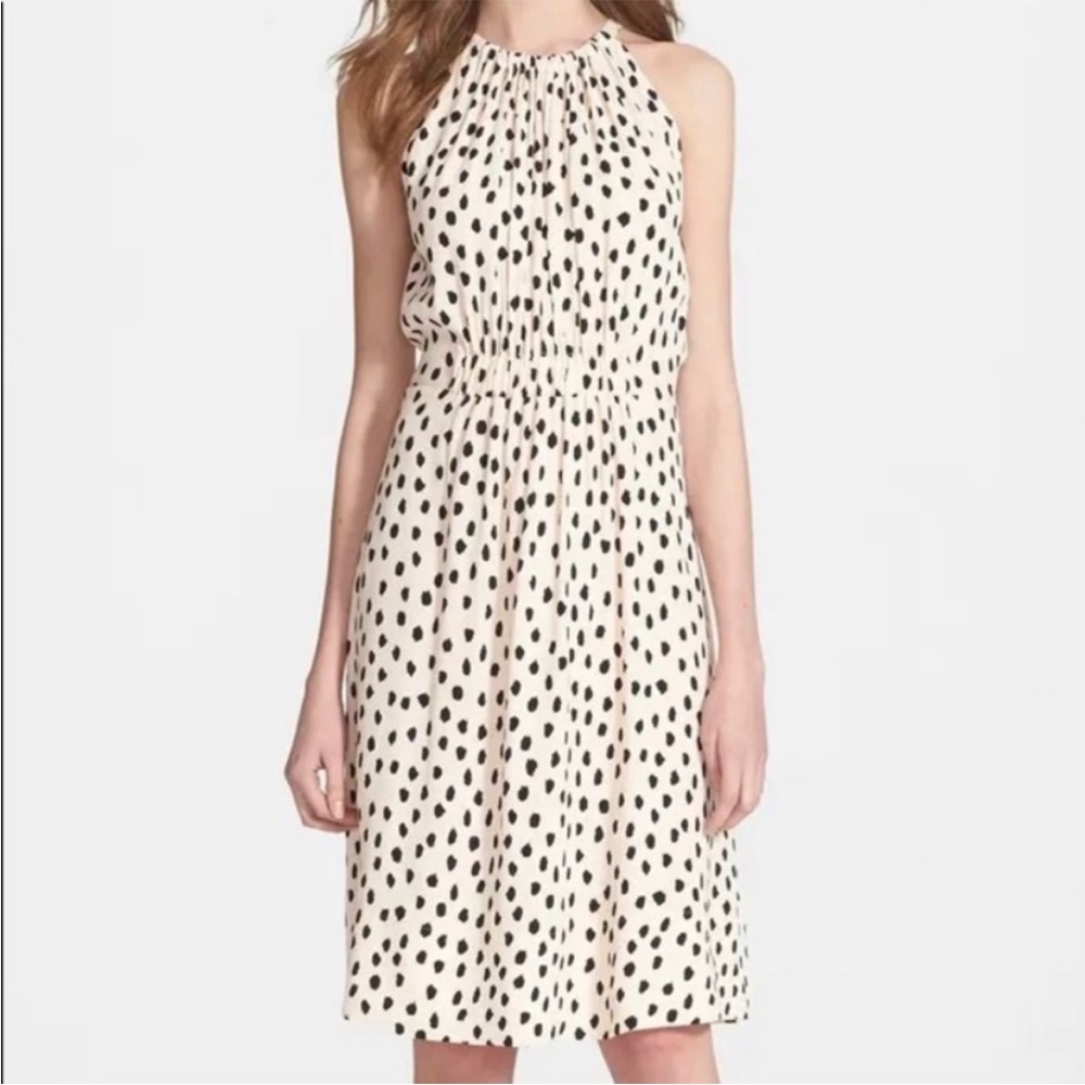 Kate Spade New York "Leopard Dot" Dress